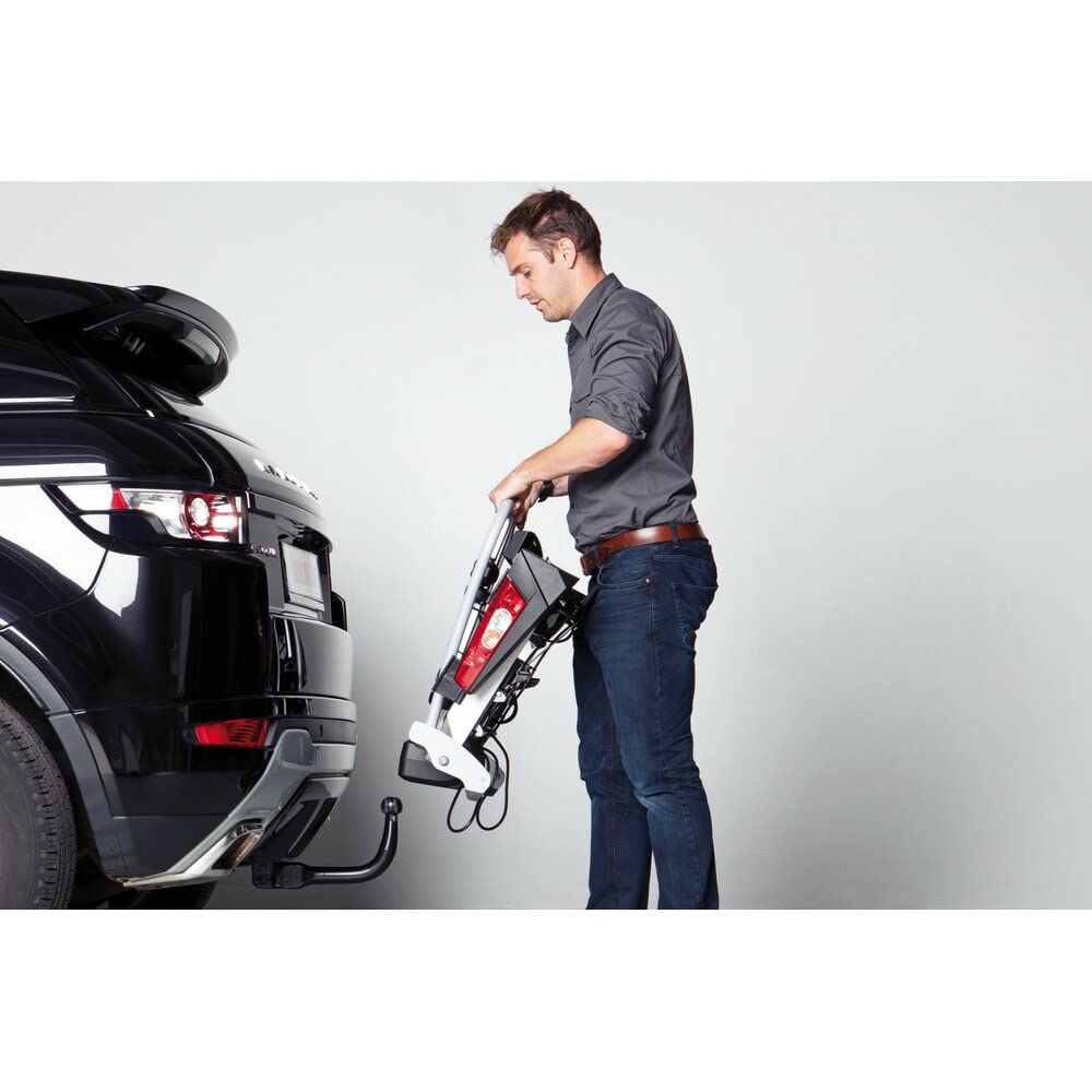 Yakima FOLDCLICK 2 Car bicycle holder Montaje de enganche trasero Negro, Metálico - Soporte de bicicleta (14,5 kg, 740 x 670 x 280 mm)