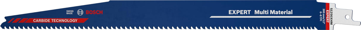 Bosch Professional 10x Hojas de sierra sable Expert `Multi Material` S 1256 XHM (para Hierro fundido, Longitud 300 mm, accesorios Sierra sable)