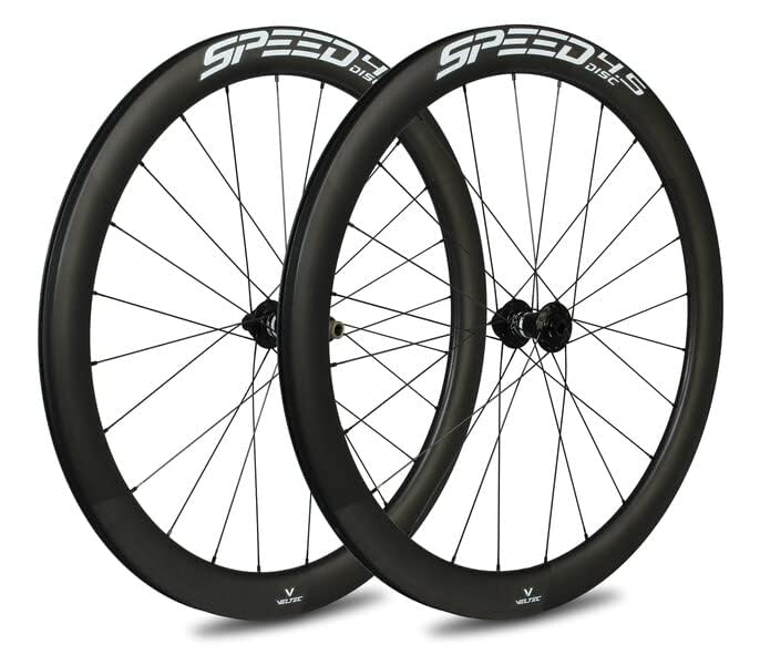 veltec Juego de Ruedas Speed 4.5 21 mm SR Disc Shimano, Adultos Unisex, Negro/Blanco, 622-21