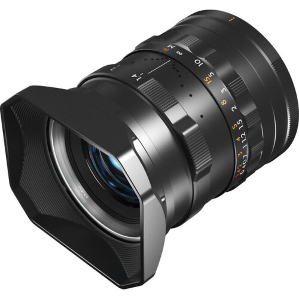 THYPOCH Lente de fotografía de Marco Completo Simera 28 mm f1.4 para Fujifilm X Mount – Negro