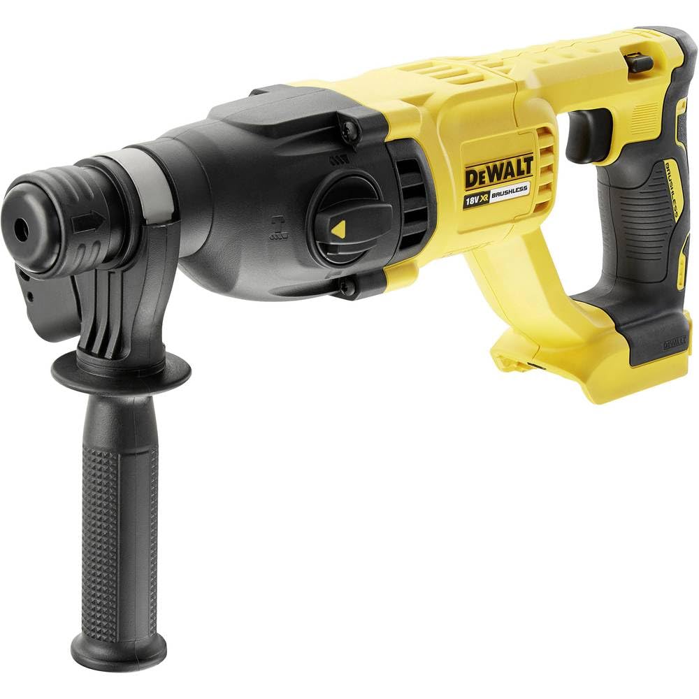 DEWALT DCH133NT-XJ - Martillo Electroneumático sin Escobillas XR 18V SDS-Plus, Impacto de 2,6J, Velocidad de 0-1550 rpm, Sin Cargador/Batería, Maletín TSTAK