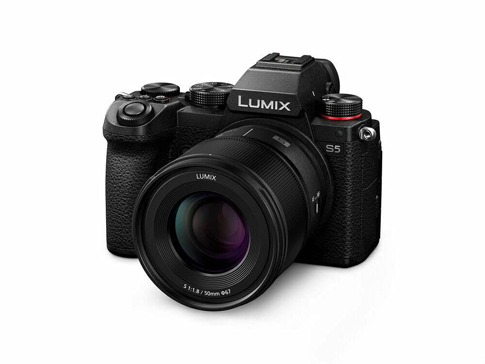 Panasonic LUMIX S Series Lente de cámara, Lente Intercambiable F1.8 L de 50 mm para cámaras Digitales de Marco Completo sin Espejo, S-S50 Negro