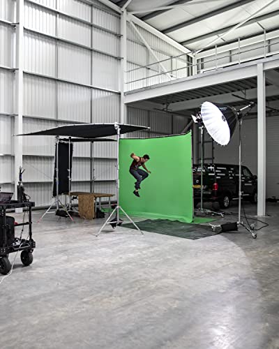 Manfrotto MLBG4301KG Chroma Key FX - Kit de Fondo (4 x 2,9 m), Color Verde