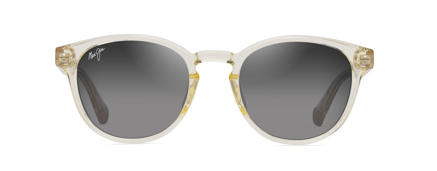Maui Jim Hiehie Gafas, Shiny Trans Yellow, 50-20-145 Unisex Adulto
