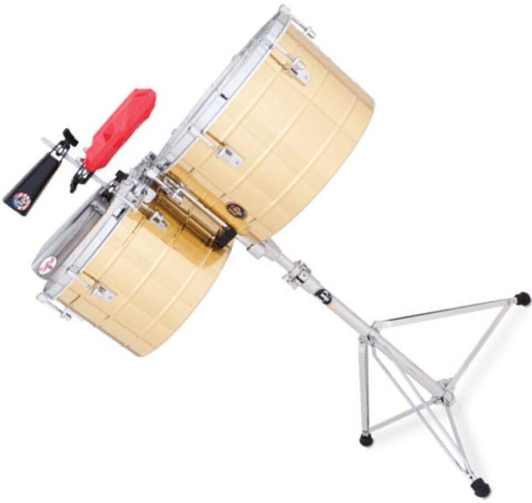 LP Latin Percussion Timbales Tito Puente Thunder Timbs Latón LP258-B