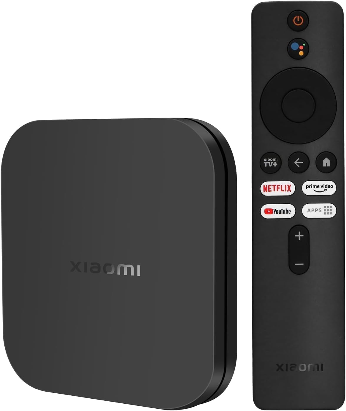 Xiaomi TV Box S 4K 2Nd Generation | Mibox con Resolución 4K Ultra HD | Compatible con Google TV | WiFi de Doble Banda y Bluetooth 5.2 | Android TV 10.0 Integrado | Color Negro