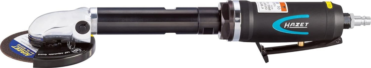 Amoladora de profundidad HAZET 9033P-8 I altura total baja de 50 mm, para discos de corte de 100 x 1 x 10 mm I herramienta práctica para cortar chapa y acero