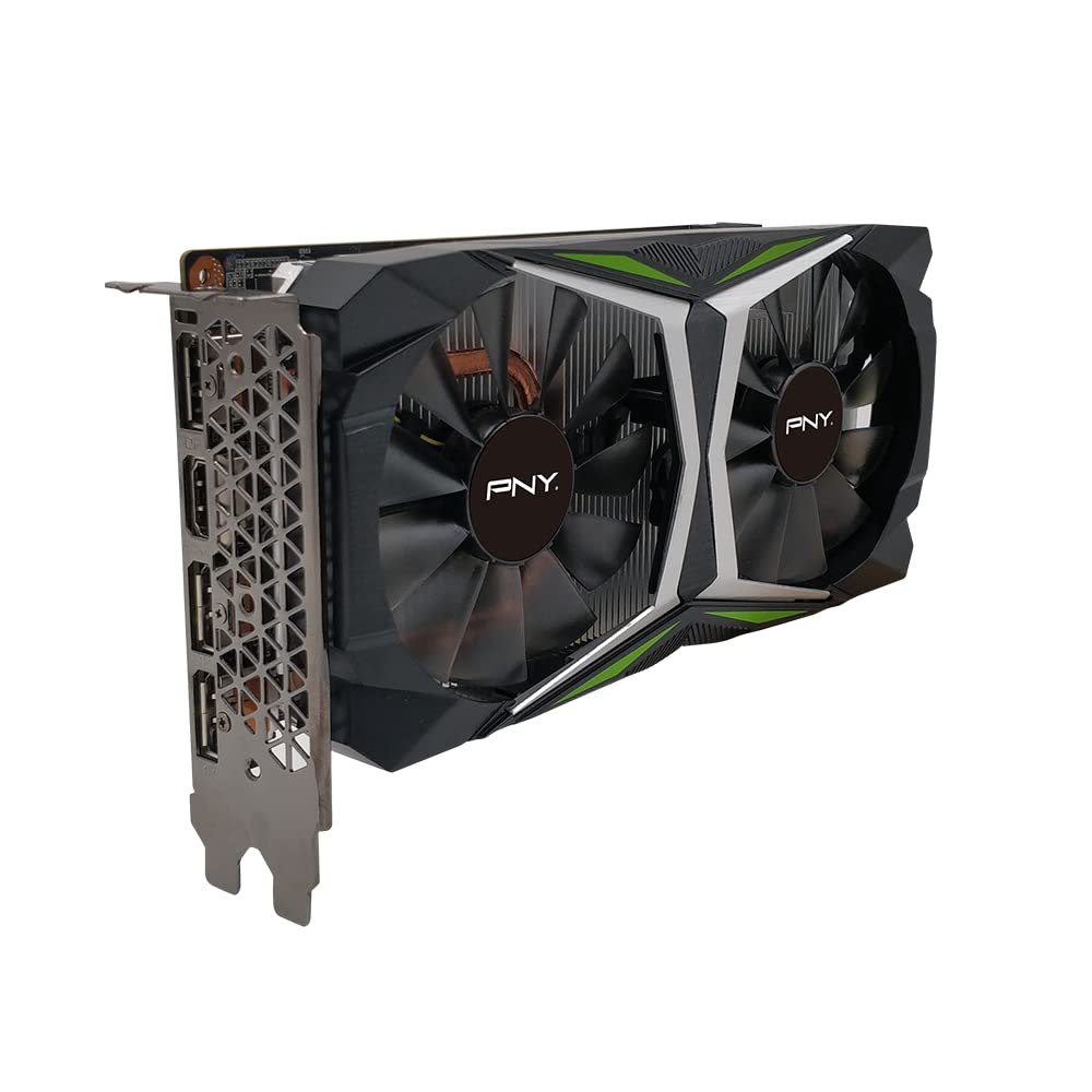 PNY GEFORCE RTX 2060 12GB XLR8 Gaming Uprising Epic-X RGB Dual Fan Edition, Negro
