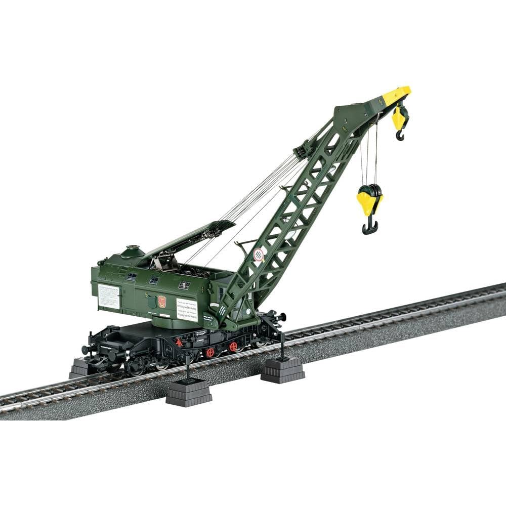 Märklin Grúa de vapor 49571 H0, construcción 058 (Ardelt) de DB.