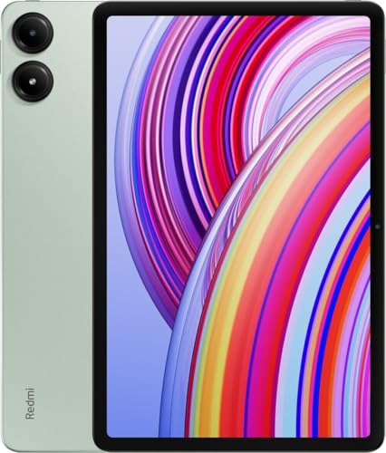 Redmi Pad Pro 12,1 Pulgadas Hyper OS 5G 2,4 GHz, 1000 mAh, 33 W, 8 GB 256 GB, Color Verde