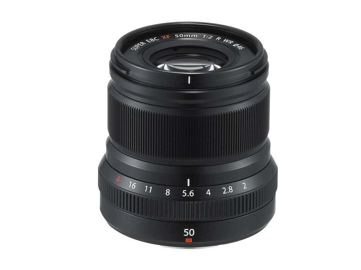 Fujifilm Fujinon XF50 mm F2 R WR - Objetivo para Fujifilm con Montura X (Distancia Focal de 50 mm, Apertura f/2-16, autofocus) Negro