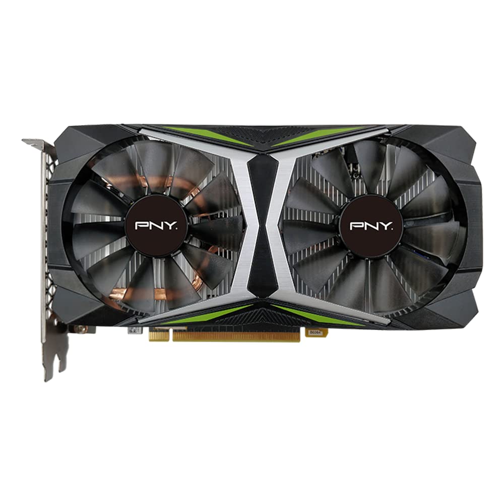 PNY GEFORCE RTX 2060 12GB XLR8 Gaming Uprising Epic-X RGB Dual Fan Edition, Negro
