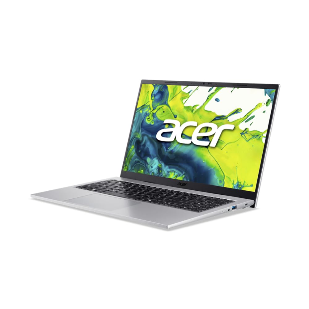 acer Aspire Go 15 AG15-72P, Ordenador Portátil 15.6" Full HD IPS (Intel Core 5 120U, 16 GB RAM, 512 GB SSD, Intel Graphics, Windows 11 Home), Plata, Teclado QWERTY Español