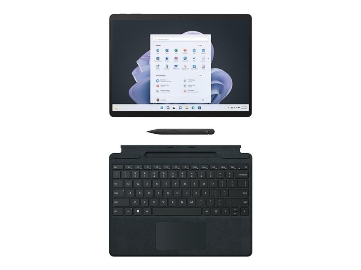 Microsoft MS Surface Pro 9 i5-256-16-W11P-bk Commercial - Grafito