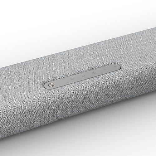 YAMAHA TRUE X BAR 40A Barra de Sonido Dolby Atmos con Alexa integrada, Gris Claro