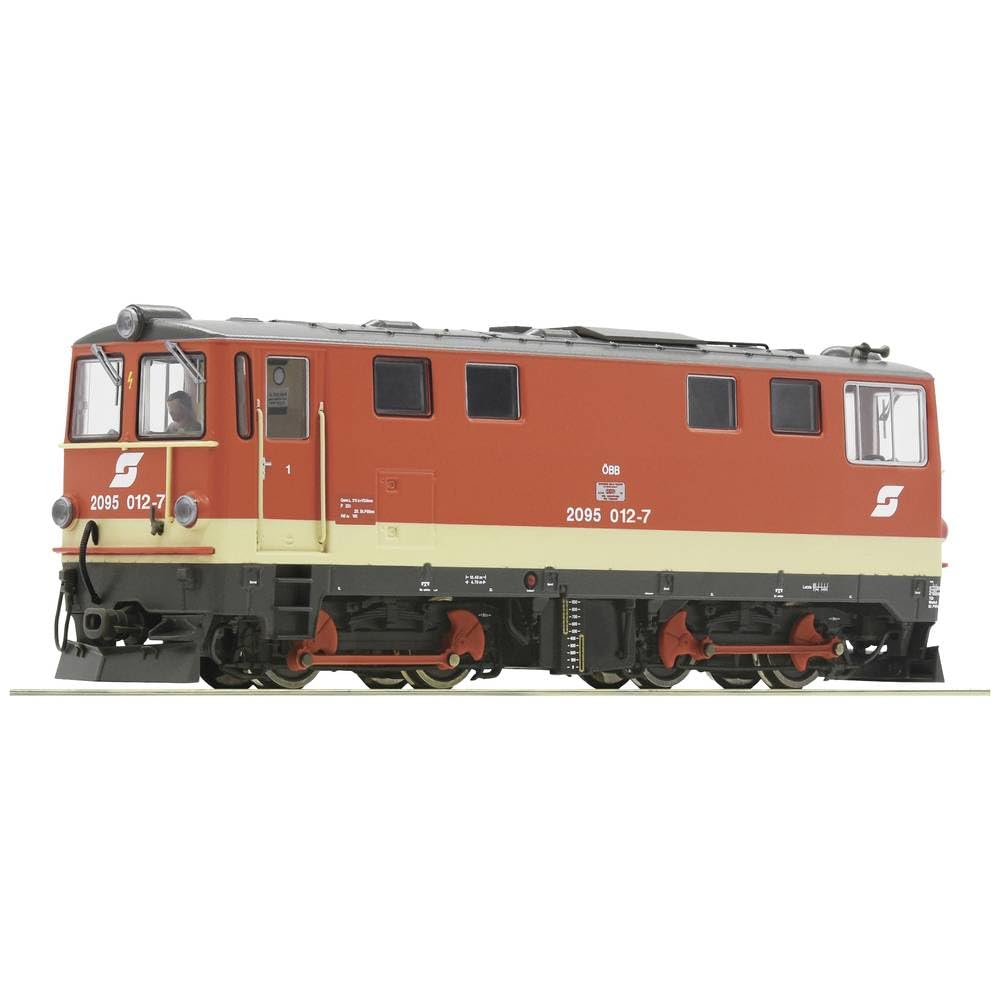 Roco 7350001 H0e Locomotora diésel 2095 012-7 de ÖBB