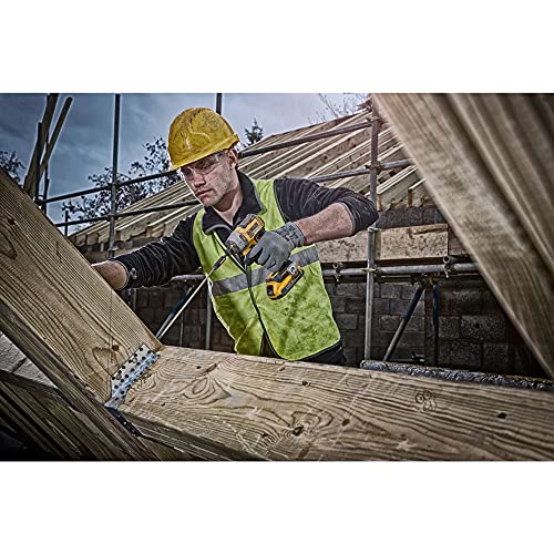DEWALT DCK383P2T-QW - Kit de Herramientas XR, Taladro Percutor (DCD796), Amoladora (DCG412), Atornillador Impacto (DCF887), 2 Baterías Litio 5Ah (DCB184), Maletín TSTAK VI