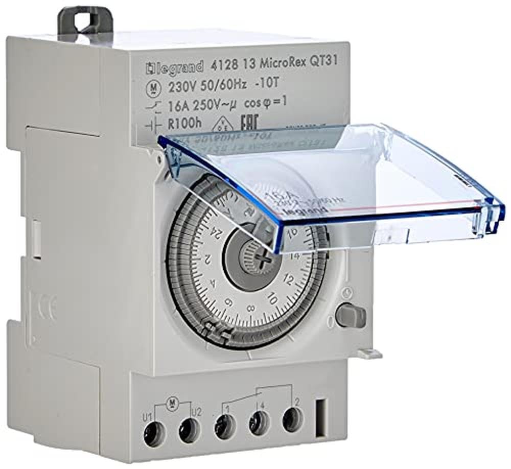 Interruptor Horario analogico Legrand 412813 Con reserva