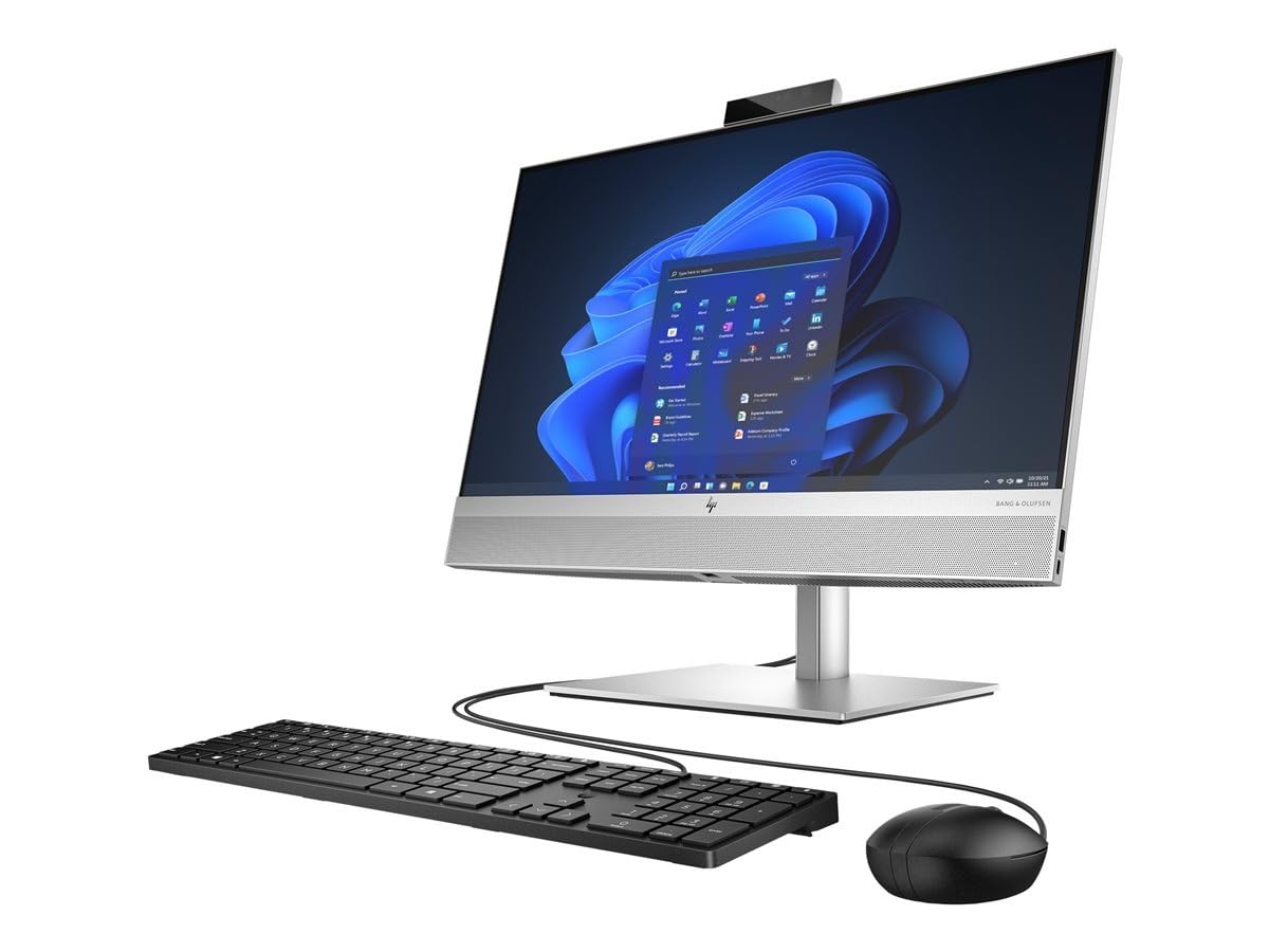 HP EliteOne 840 G9 - All-in-One - Core i7 13700/2.1 GHz - vPro - RAM 16 GB - SSD 512 GB - NVMe - UHD Graphics 770-1GbE, 802.11ax (Wi-Fi 6E), Bluetooth Dual Mode - Win 11