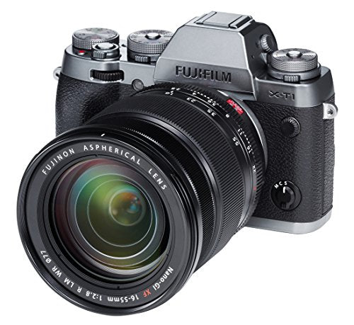 Fujifilm Fujinon XF 16 - 55 mm f/2.8 R LM WR - Objetivo para Fujifilm con montura X (distancia focal 16 - 55 mm, apertura f/2.8, zoom 3.4x, óptico, tamaño del filtro 77 mm), negro
