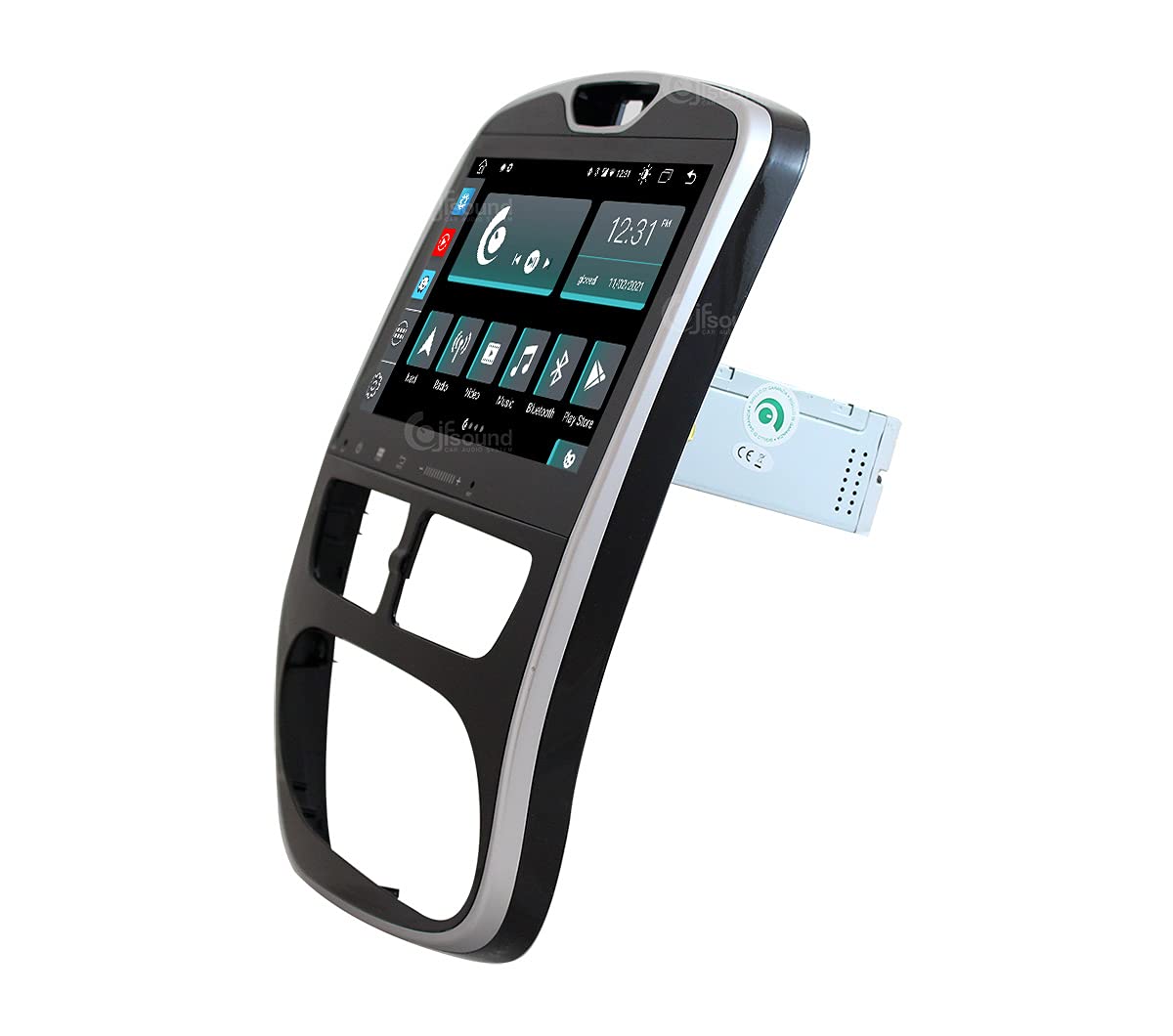 Autorradio de Ajuste Personalizado para Renault Clio Android GPS Bluetooth WiFi Dab USB Pantalla táctil Full HD 10" procesador de 8 núcleos y comandos de Voz