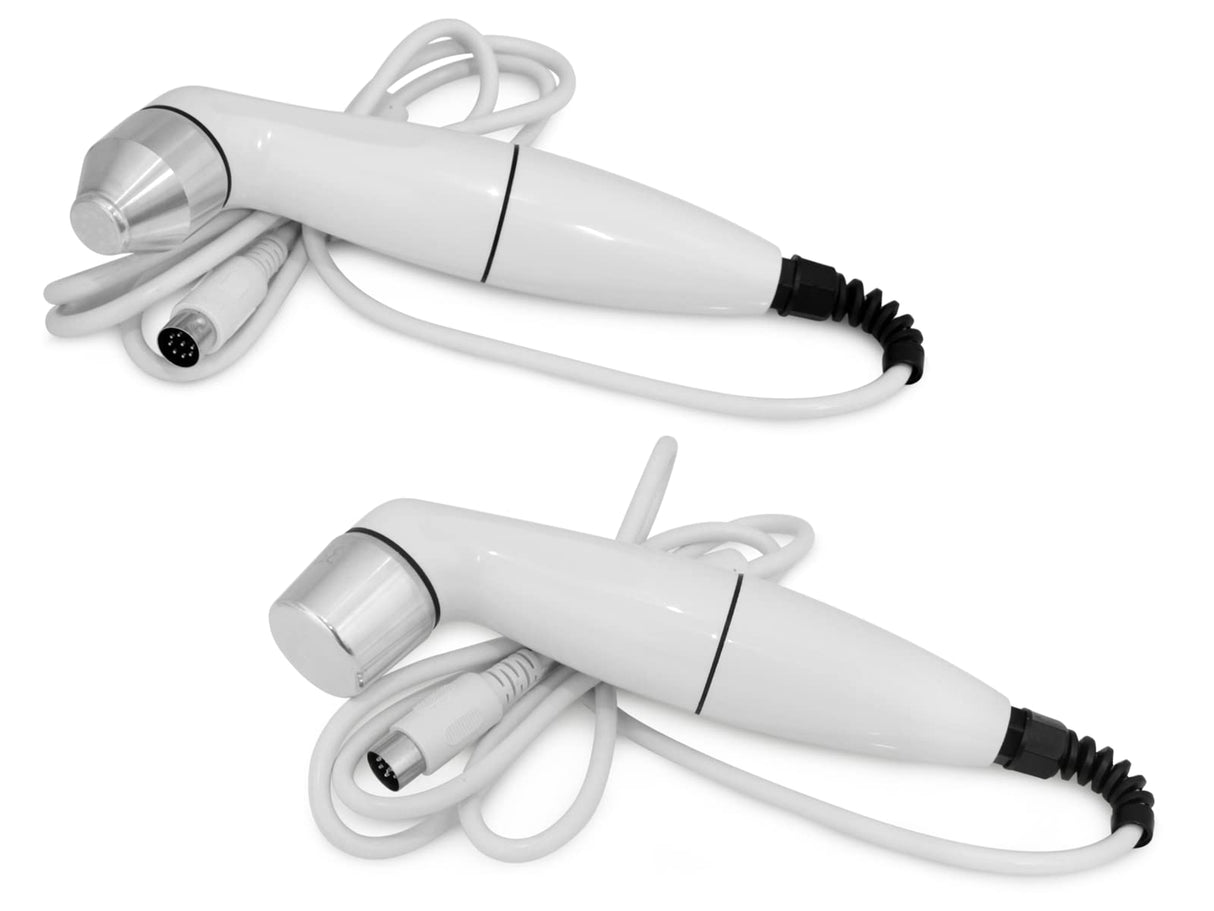 QUIRUMED Ultrasonidos profesional terapéutico portátil SonicStimu Pro 1-3 Mhz, 10 modelos de tratamientos, 2 cabezales multifrecuencia, Pantalla LCD
