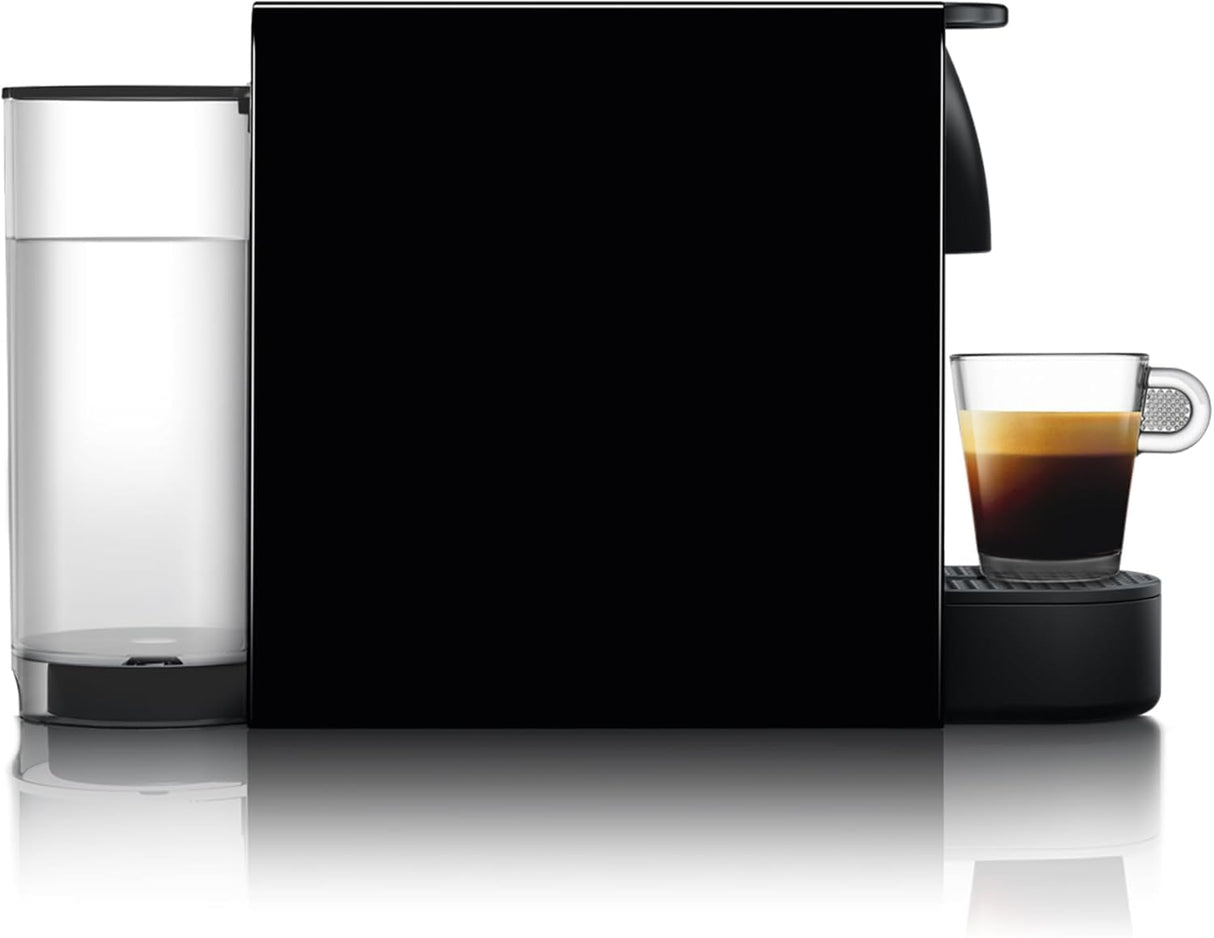 Nespresso Intenso Krups Essenza Mini XN1108 - Cafetera de cápsulas 19 bares, 2 programas de café, tamaño ultracompacto y función de autoapagado, Negro