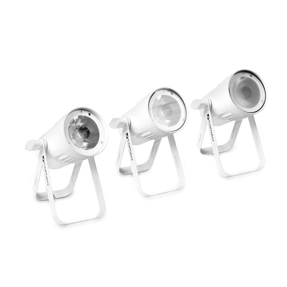 Cameo Q-SPOT 15 RGBW WH - Foco compacto con LED RGBW de 15 W y carcasa blanco