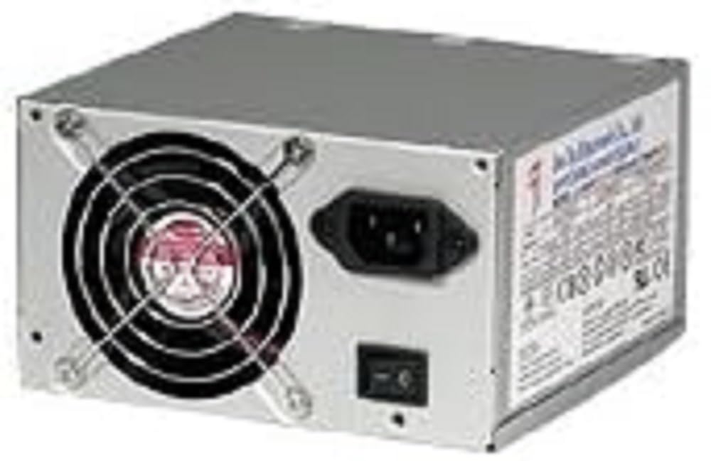 Jou Jye Computer JJ-460PPSA 460W Plata unidad de - Fuente de alimentación (460 W, Sobrevoltaje, Cortocircuito, 8 cm, 2 fan(s), 20+4 pin ATX, Plata)