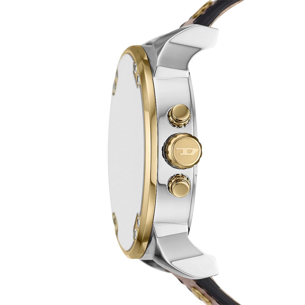 Diesel Reloj Analógico para para Hombre de Cuarzo con Correa en Cuero DZ7483