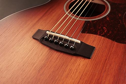 CORT Guitarra Western Little CJ, Open Pore Light Burst, Preamp, Bolsillo