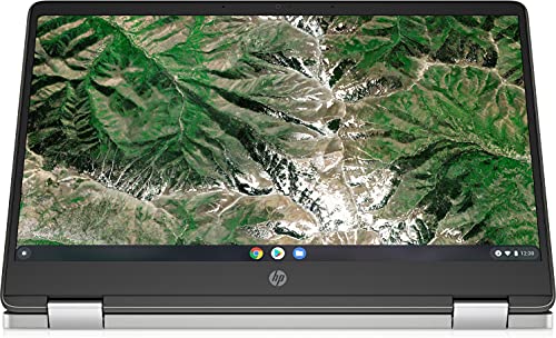 HP Chromebook x360, Touch/14 Pulgadas Full HD Antideslumbrante Inteligente IPS, Intel PENTIUM N5030 (Gemini Lake R), 4GB RAM, 64 GB eMMC, Chrome OS, 14a-ca0260nd, Plata