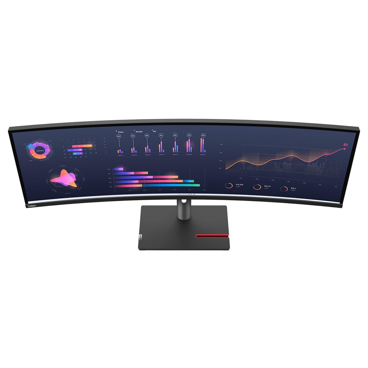 Lenovo Monitor P49W-30 49" LED IPS 60 Hz