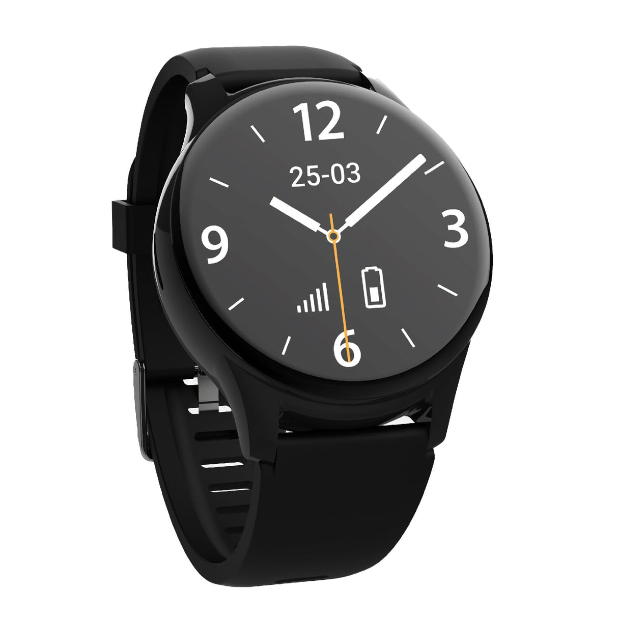 James R8 - Reloj de Emergencia y Seguridad para Personas Mayores, detección de caídas, botón de Llamada de Emergencia y localización GPS, Funciones de Salud, por Ejemplo, Pulso, aplicación Familiar +