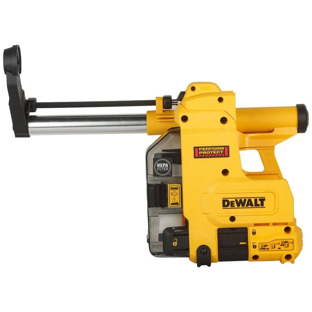 DEWALT D25304DH-XJ - Sistema de extracción de Polvo para los martillos 54V (DCH333/323), 18V (DCH283) y martillos con Cable 3kg (D25333/334)