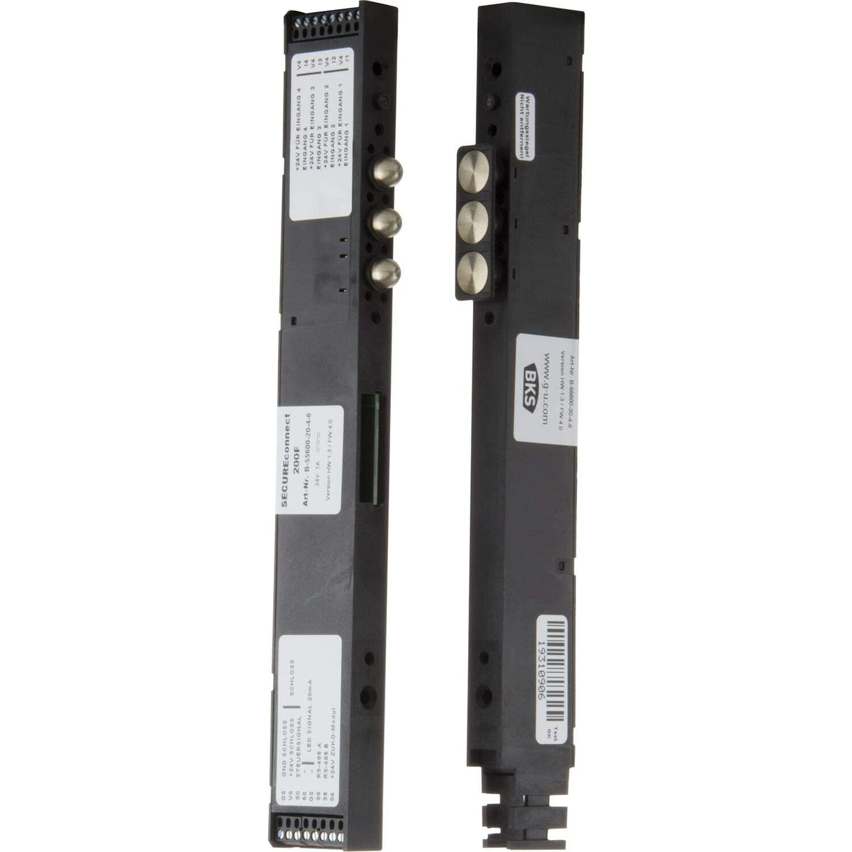 GU SECURE connect 200 (01) - Transición de cable para cerraduras mecatrónicas - Transmisión inalámbrica de datos y alimentación - Compatible con escáneres de dedos y teclados de código