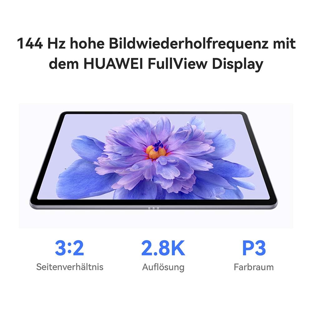 HUAWEI MatePad 11,5″S PaperMatte Edition Tablet, 8 GB+256 GB, Pantalla FullView de 2,8 K, Carcasa metálica Unibody Delgada de 6,2 mm, batería de 8800 mAh, Wi-Fi, Gris Espacial
