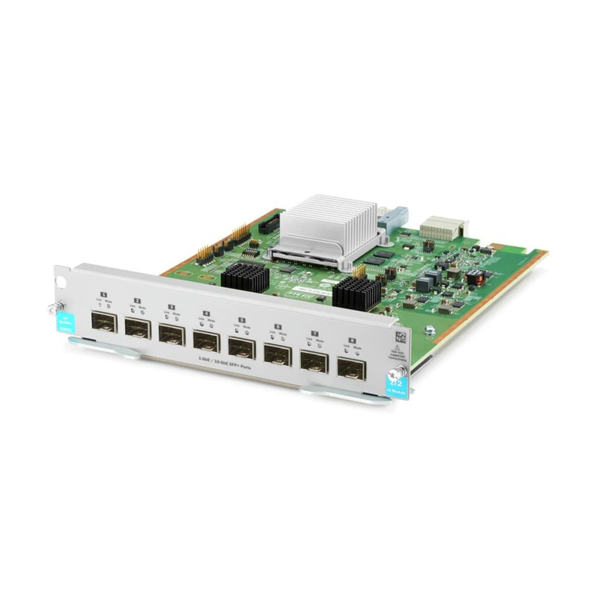 Hewlett Packard Enterprise 8-port 1G/10GbE SFP+ MACsec v3 zl2 Module 10 Gigabit módulo conmutador de red - Módulo de conmutador de red (10 Gigabit, 1000,10000 Mbit/s, IEEE 802.3,IEEE 802.3ab,IEEE 802.3ae,IEEE 802.3u, SFP+, HP 5400R zl2)