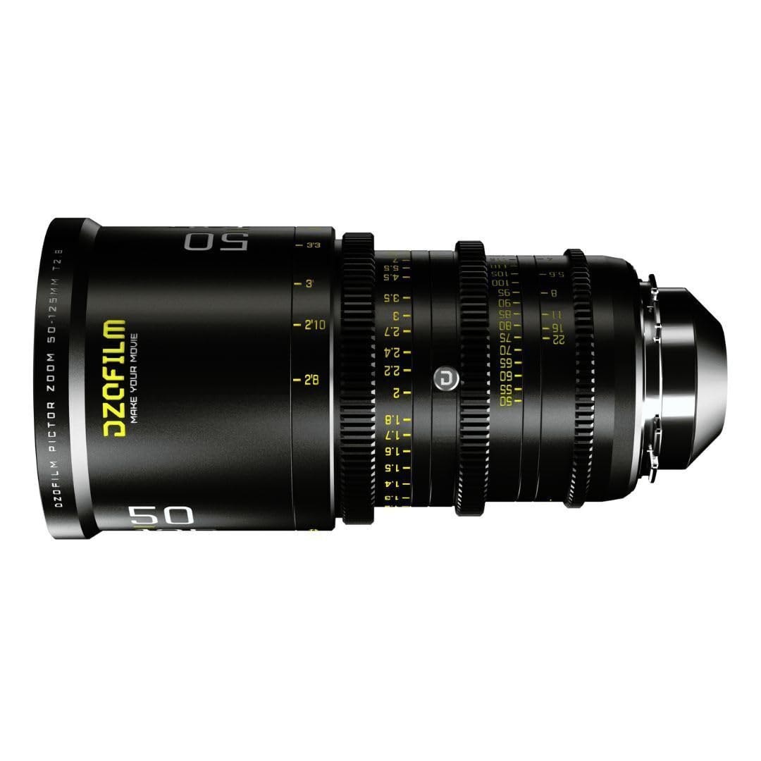 DZOFILM Cine Lens Pictor Zoom 50-125 T2.8 Black for PL/EF Mount (S35)