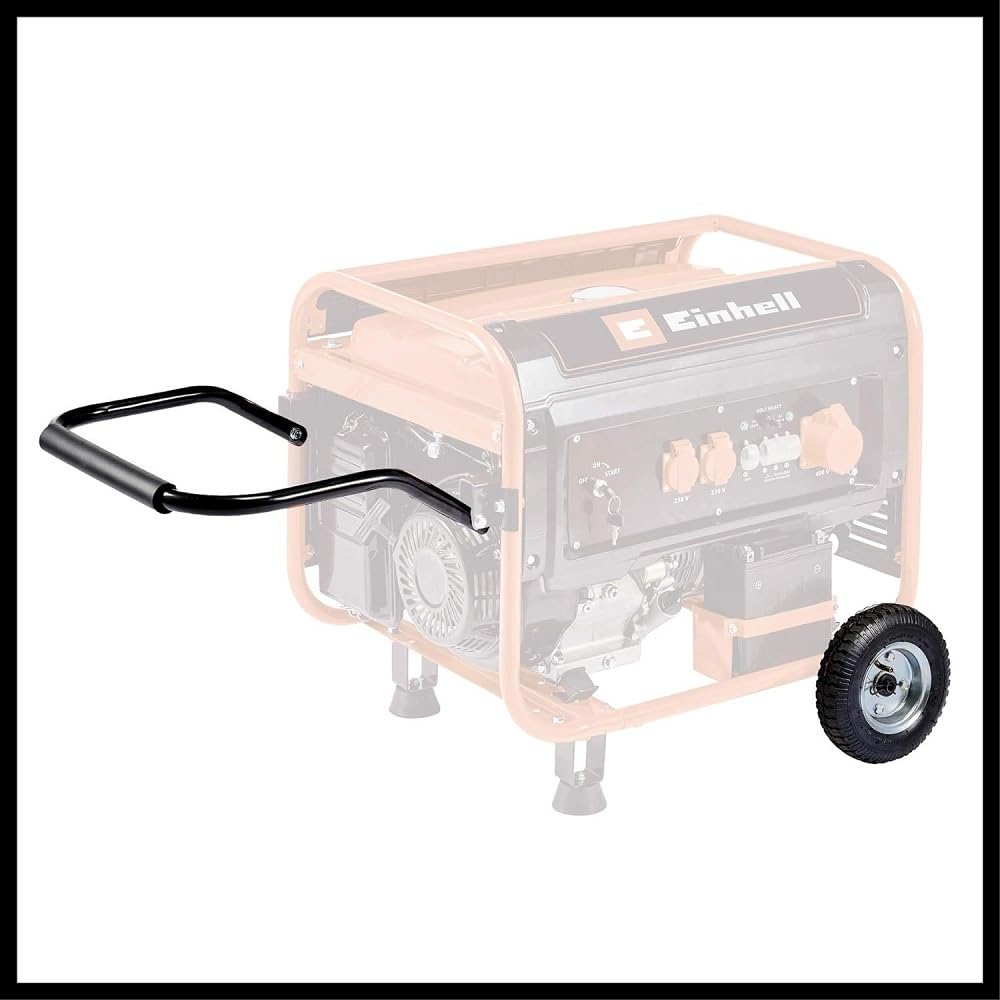 Einhell Generador eléctrico (gasolina) TC-PG 55/E5 (máx. 3600 W, motor de 4 tiempo robusto y de bajas emisiones, tomas 2 x 230V + 1 x 400V, 25 L tanque, AVR / fusible de bajo nivel de aceite)
