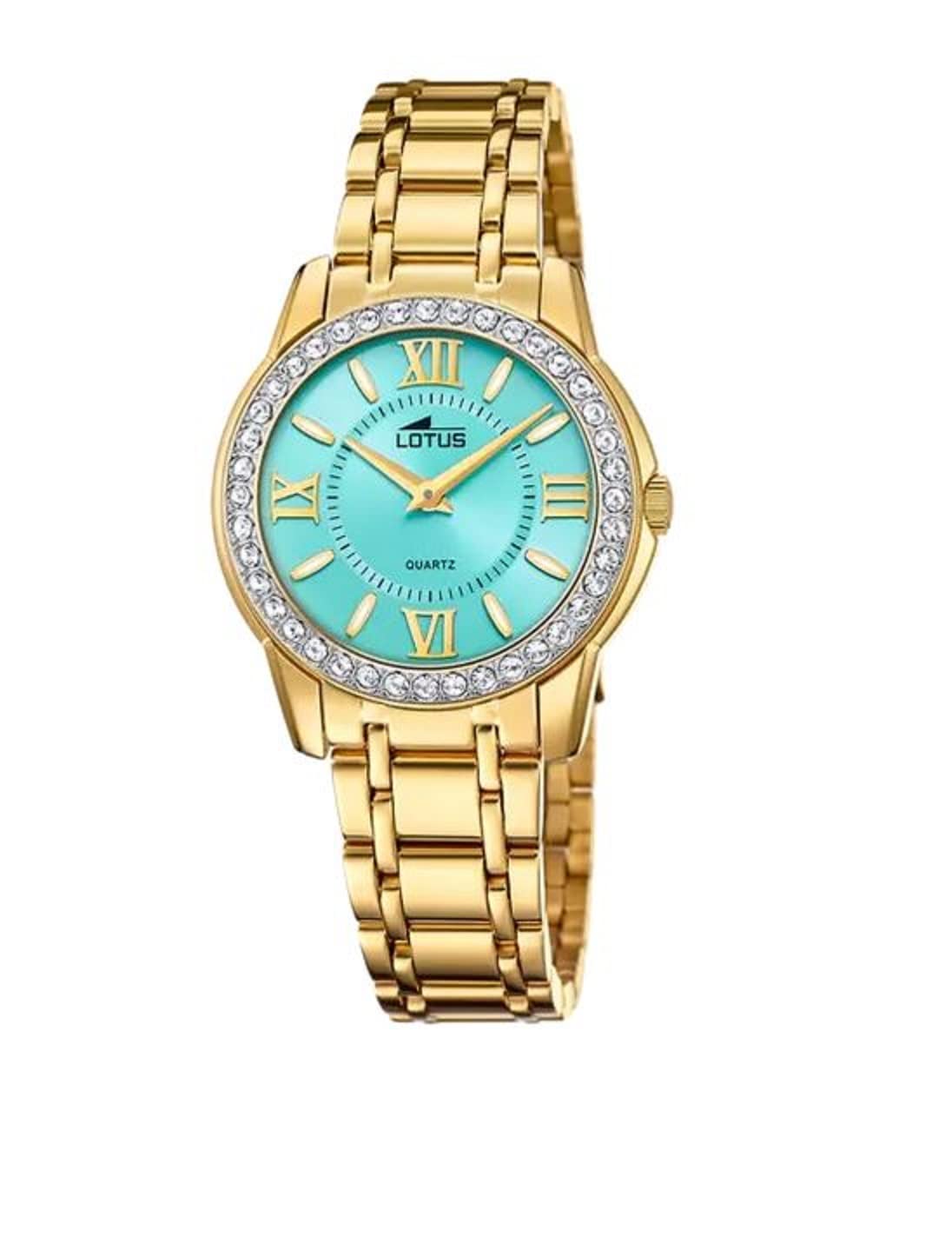 LOTUS Reloj Mujer 18888/3 Bliss Caja de Acero Inoxidable 316l Dorado Correa de Acero Inoxidable 316l Dorado