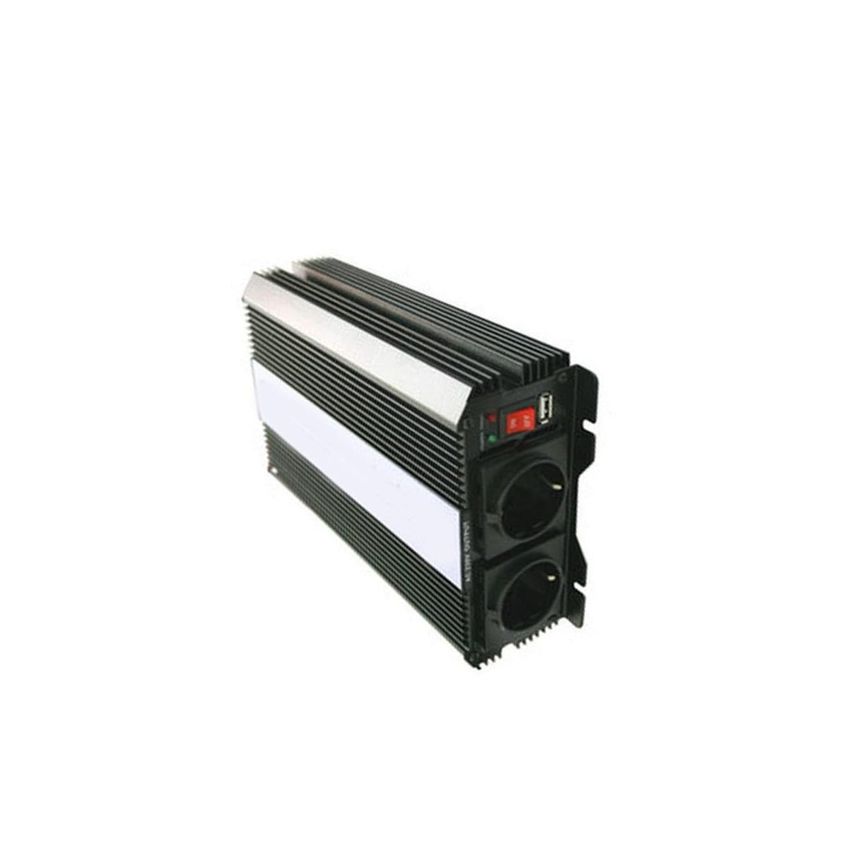 Convertidor de Corriente DC 12V a AC 230V, 1500W; Ideal para Transformar energía en Aplicaciones eléctricas y suministrar Electricidad.