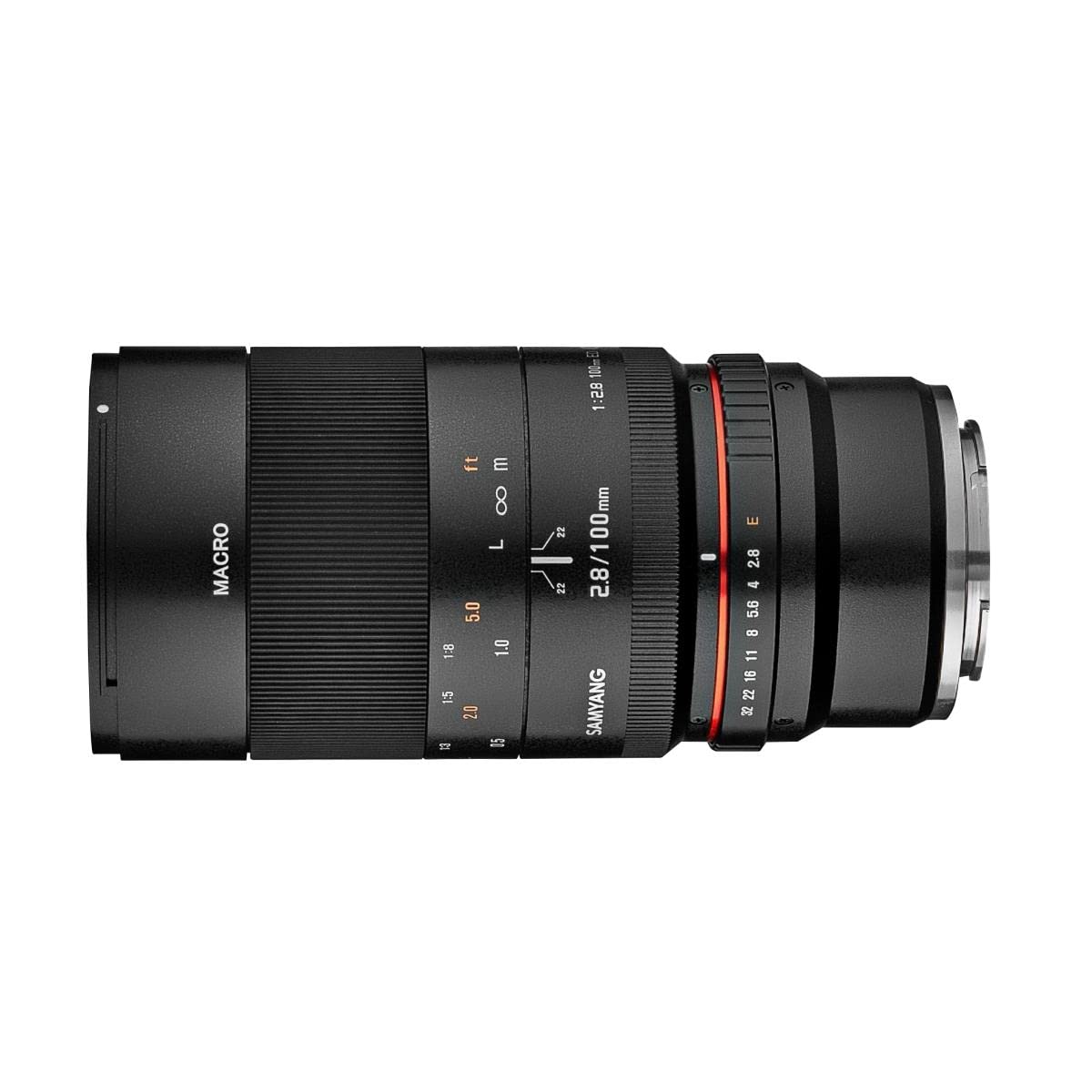 Samyang F1112309101 - Objetivo fotográfico DSLR para Micro Cuatro Tercios AS IF UMC (Distancia Focal Fija 100mm, Apertura f/2.8-32, diámetro Filtro: 67mm), Negro