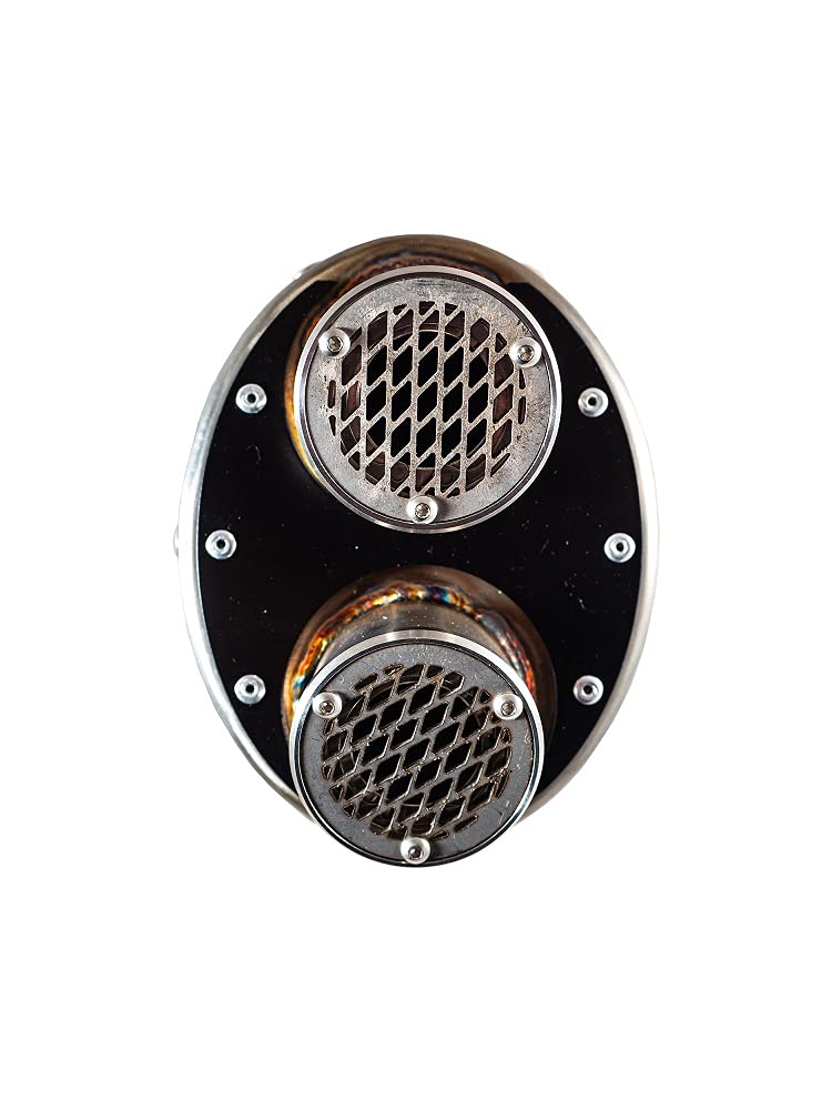 Escape Gpr Moto Guzzi Breva 750 2003/09 Par de escapes homologados Dual Inox