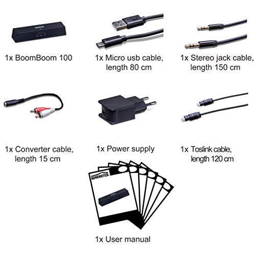 Receptor y transmisor de audio - Marmitek BoomBoom 100 - Bluetooth - 2 en 1 - AAC, aptX y aptX de baja latencia - Entradas y salidas digitales y analógicas - Modo fiesta multipar-Conecta 2 auriculares