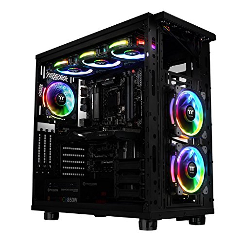 Thermaltake Riing Plus - Ventilador de PC, RGB LED, 14 x 2,5 x 14 cm