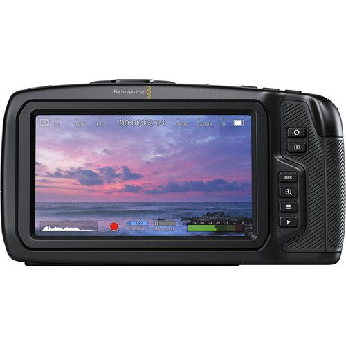 Blackmagic Design Pocket Cinema Camera 4K - Videocámara (Micro Cuatro Tercios, Tarjeta de Memoria, CFast 2.0,SD, Raw, Automático/Manual, 12,7 cm (5"))
