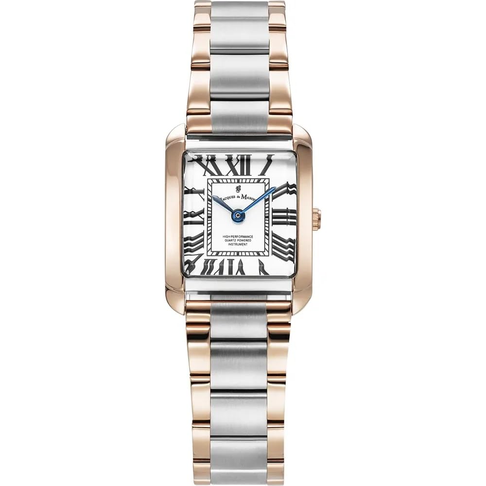 B JACQUES DU MANOIR Reloj Analógico para Mujeres de con Correa en Acero Inoxidable JWL04404