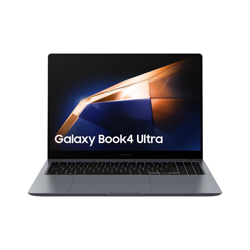 Samsung Galaxy Book4 Ultra, Ordenador Portátil Ultrafino 16" HDR, Táctil, Intel Core Ultra 7-155H, 16GB RAM, 1TB SSD, NVIDIA GeForce RTX 4050 (GDDR6), Windows 11 Home, Gris, Teclado QWERTY Español
