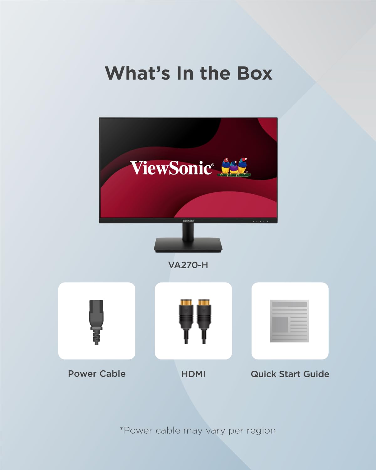 Monitor ViewSonic VA240-H 24" - Marca: ViewSonic - EAN: 0766907026948